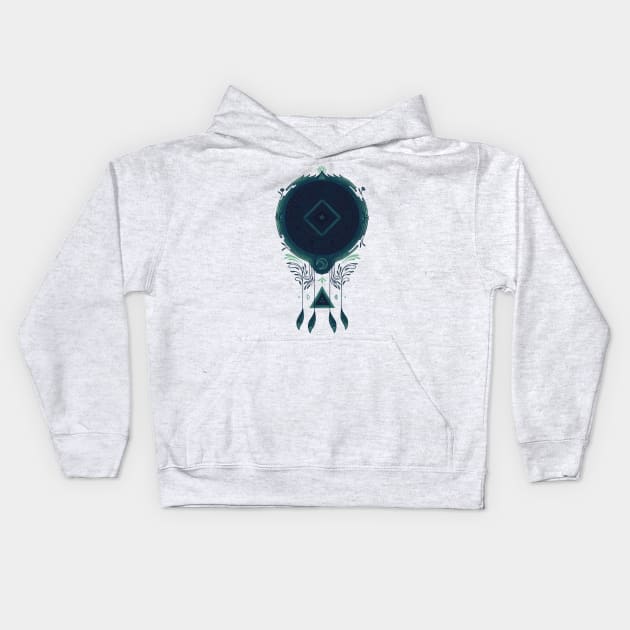 cosmic dreaming Kids Hoodie by againstbound